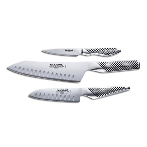 Global Knives Classic Masterchef 3 Piece Assorted Knife Set Wayfair